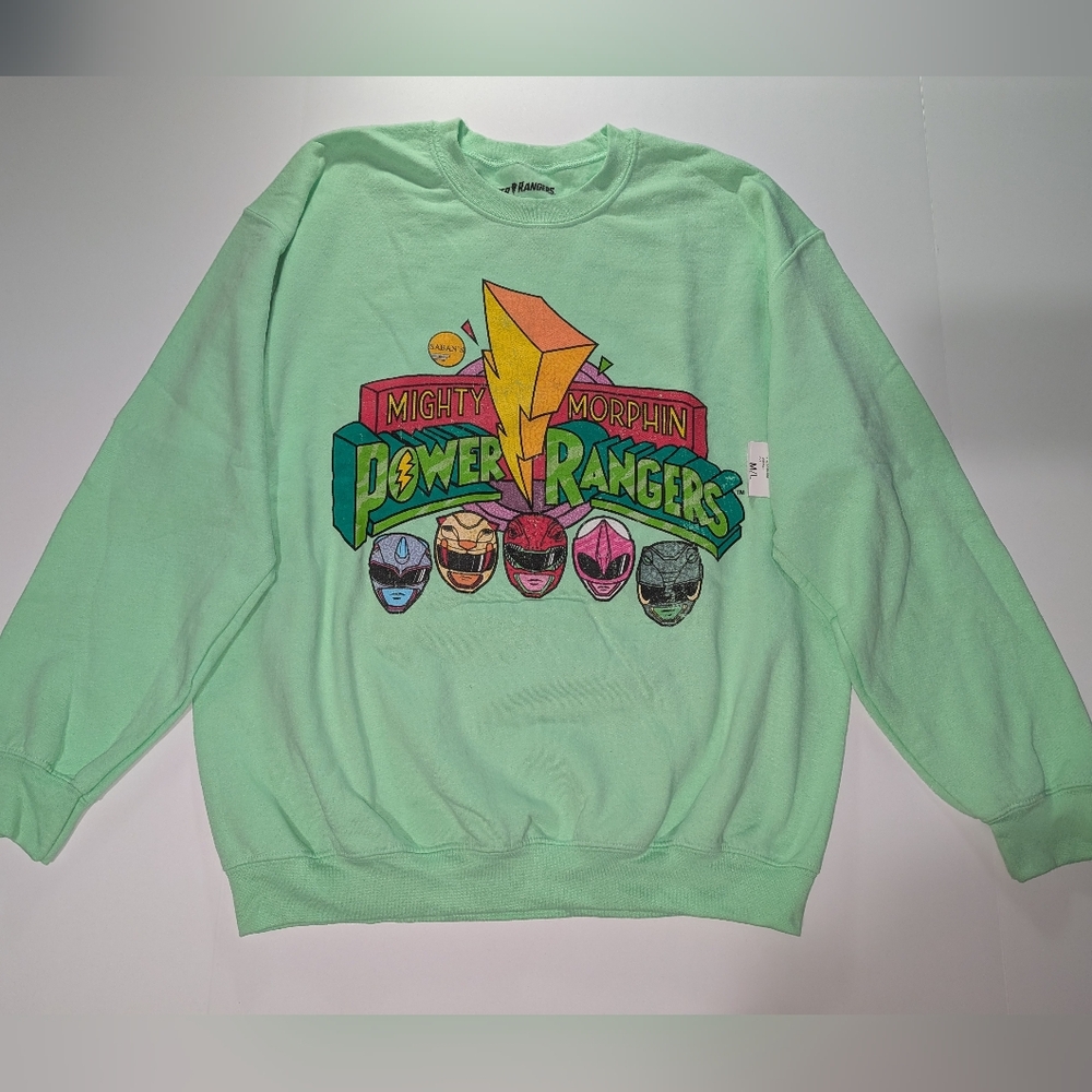 Forever 21 Power Rangers Graphic Sweater
